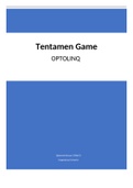 Optolinq Tentamen Game