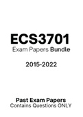 ECS3701 - Exam Revision Questions (2015-2022)