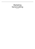 8.8 Gehaald!! Samenvatting van Marketing, de essentie, 14e editie, Philip Kotler en Gary Armstrong, Pearson Benelux – Amsterdam, ISBN 9789043036528