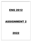 ENG 2612 Assignment 2 2022