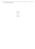 McDonald's Inc Operations Management( WRITER SCORED A 98%)