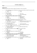 CNA Test, Chapters 1-4 Questions & Answers 2022 update