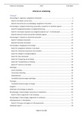 Infectie en ontsteking (T_INFECTIE) volledige samenvatting