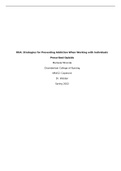 RUARUA: Strategies for Preventing Addiction When Working with Individuals Prescribed Opioids