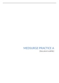 NURS 2520L MEDSURG PRACTICE A LATEST 