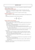 College Physics Notes 1-5