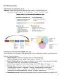 UofT PCL389 FInal Exam Notes