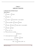 Chapter six Applications of Integration