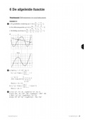 Antwoorden H6 4 HAVO wiskunde getal en ruimte