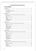 Volledige samenvatting Organisation & Environment 2022