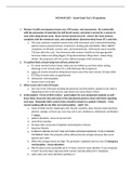 NUR 2633 Maternal Child Exam 1 Study Guide