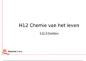 Powerpoint 12.3 Eiwitten 5 HAVO scheikunde chemie overal