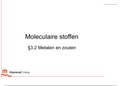 Powerpoint 3.2 4 HAVO scheikunde chemie overal