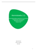 Samenvatting kennistoets 2.2 G&P/T