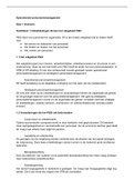 Uitgebreide samenvatting Operationeel Personeelsmanagement