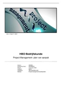 Moduleopdracht Projectmanagement I Cijfer 7 I inclusief feedback