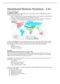 International Business Awareness - Law