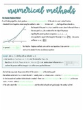 Engineering Mathematics ENG1001 COMPLETE Notes