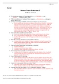 BIBL 410 Weekly Study Questions 5 Liberty University answers complete solutions.