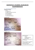 Samenvatting  hoofdstuk 3 Celbiologie en biochemie (G0M65a)