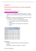 Chapter 8 - Government intervention to reduce inequality and poverty