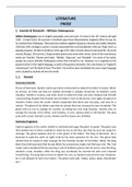 Engels 3 Taal en Cultuur (AP Hogeschool) - literature and cultural background