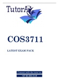 COS3711 EXAM PACK 200