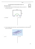 Measurement, Surds and Indices Practice Test - Year 10 Maths - With Answers