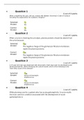 NURS 6501 Week 10 Quiz