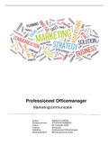 Moduleopdracht Marketingmanagement I Cijfer 7 incl Feedback