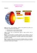 Aardrijskunde samenvatting havo 5 - Hoofdstuk 2, aarde (eindexamenstof!)