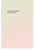LCP4801 REVISION STUDY PACK.