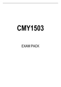 CMY1503 MCQ EXAM PACK 2023