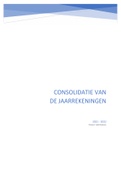 Consolidatie van de jaarrekeningen