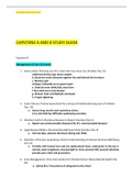 NR 466 CAPSTONE A AND B STUDY GUIDE DEEPLY ELABORATED