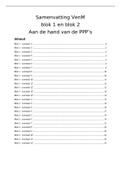 Samenvatting VenM1 en VenM2