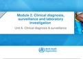 Monkeypox-Module 2-Unit A - Clinical Diagnosis & Surveillance