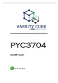 PYC3704 EXAM PACK 2022