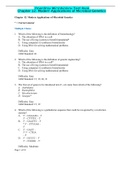 Exam (elaborations) OpenStax Microbiology Test Bank Chapter 12: Moder (BIOL2117) 