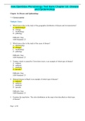 Exam (elaborations) OpenStax Microbiology Test Bank Chapter 16: Disease and Epidemiology (BIOL2117) 