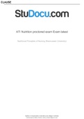 Ati-nutrition-proctored-exam-exam-latest edition