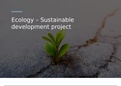 Ecology - Sustainable Development Project Powerpoint Presentation AQA Biology GCSE Paper 2