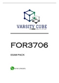 FOR3706 EXAM PACK 2022