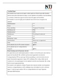 Alle (4!!) paper opdrachten, inclusief portfolio opdracht jaar 2 Toegepaste Psychologie, NTI 