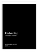 Eindopdracht communicatieve vaardigheden 3/ Studieloopbaancoaching 23