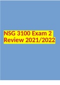 NSG 3100 EXAM 1, 2 , 3 AND  4 / QUESTIONS AND CORRECT ANSWERS 2025/2026 GRADED A+ LATEST UPDATE (BEST FOR REVISION ) !!!