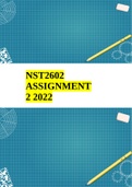 NST2602 ASSIGNMENT 2 2022