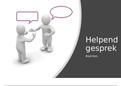 helpend gesprek 