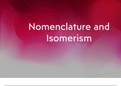 AQA A-Level Chemistry Nomenclature and Isomerism A2