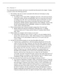 WK 1 Discussion Exercise and Discussion Questions from Curley Text Book